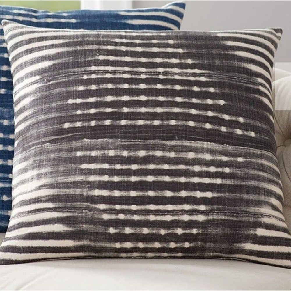 Pottery Barn Black and White Accent Pillow